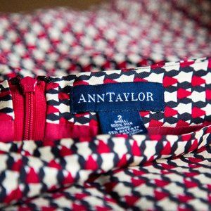 Ann Taylor Silk Skirt